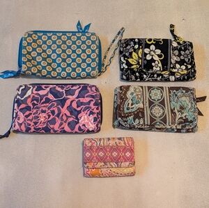 Vera Bradley Lot Of Wallets